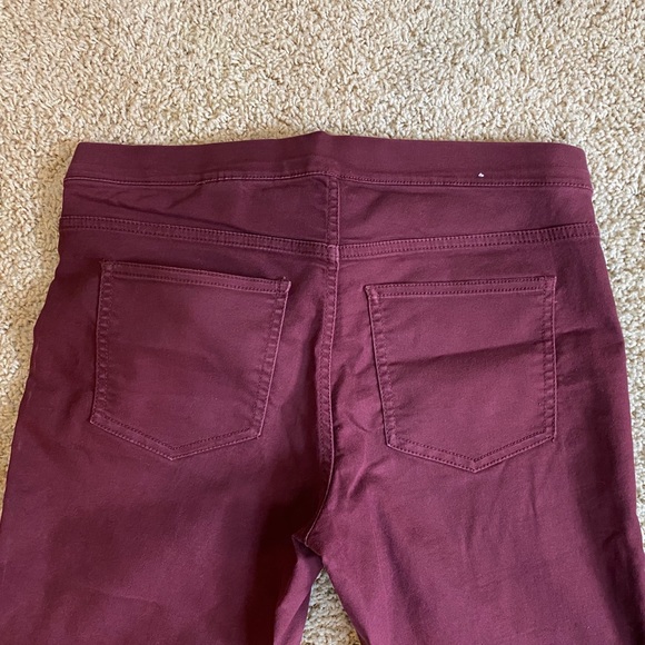 Maroon/burgundy jeans - Picture 4 of 4